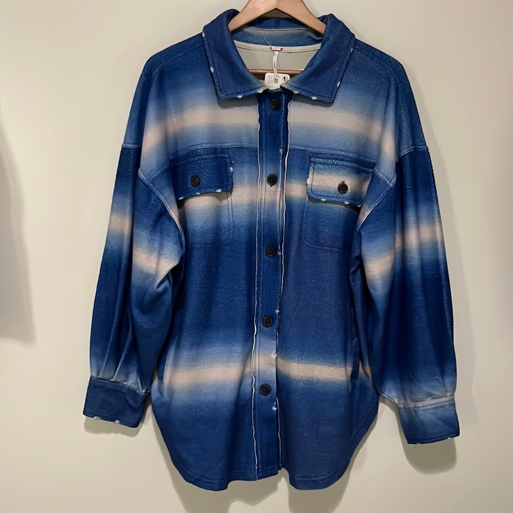 FREE PEOPLE Oversized Shacket - Picture 3 of 9